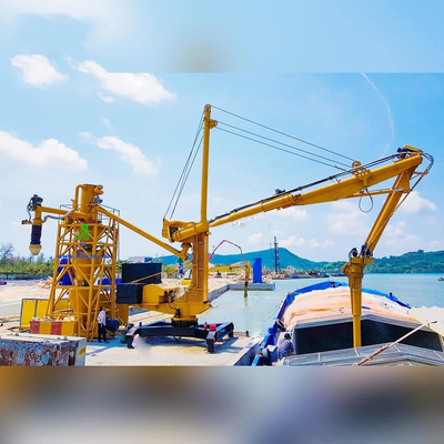 Śruba montowana na ciężarówce Typ Ship Unloader do rozładunku cementu
