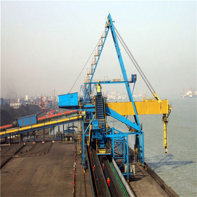 Heavy Duty Spiral Type 1000 Tph Ship Unloader do obsługi ziarna