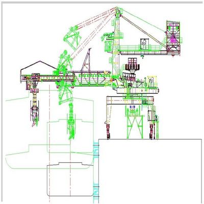 Wydajność 3000 t/h Heavy Duty Typ przenośnika taśmowego do ładowania statków