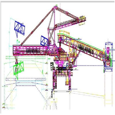 Ładowność 4000t / H Ładowarka do statków z ciągłością działania