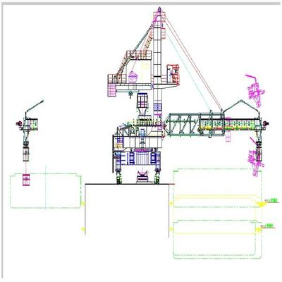 1800 t / h System załadunku statków do obsługi chemicznych ładunków masowych